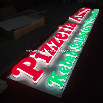 Custom Led Business Signs Big Channel Letters